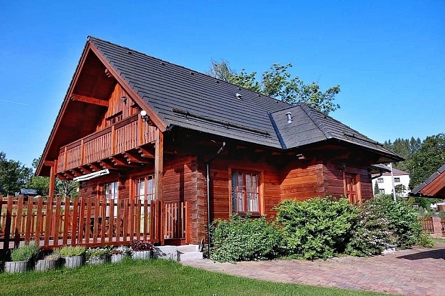 Roubená chalupa - bazén a sauna - Železné hory