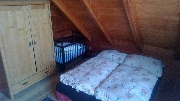 Rouben chalupa - bazn a sauna - elezn hory