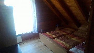 Rouben chalupa - bazn a sauna - elezn hory