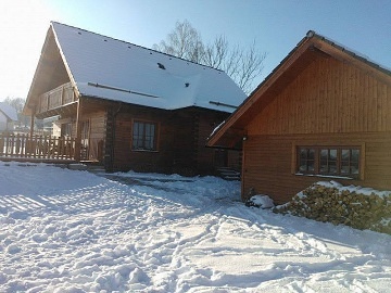 Rouben chalupa - bazn a sauna - elezn hory