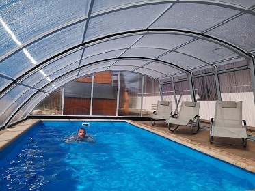 Chalupa bazn a sauna - ambersk pahorkatina