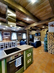 Roubená chalupa Krkonoše - Janské Lázně - Pec