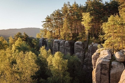 Chalupa s baz�nem �esk� r�j - Kloko�sk� sk�ly