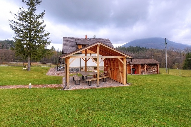 Chalupa se saunou - Lys hora - Beskydy