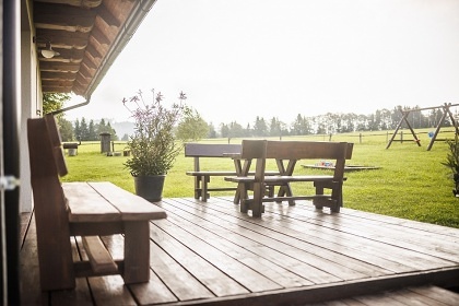 Chalupa bazn a wellness - Roudn - erven Voda