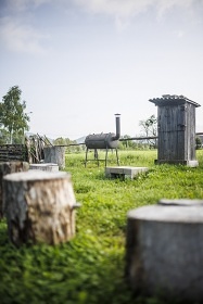 Chalupa bazn a wellness - Roudn - erven Voda