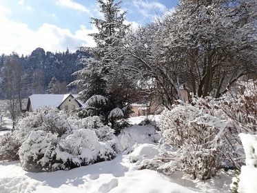 Chalupa u skaln�ho m�sta - CHKO Broumovsko