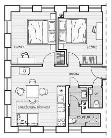 Chalupa LP2018 Kořenov - apartmány, sauna