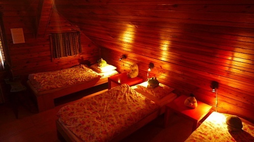 Chalupa s baz�nem - Jizersk� hory a Krkono�e