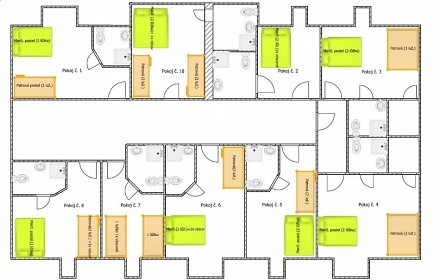 Chalupa s baz�nem - Such� Vrch - Bukov� Hora