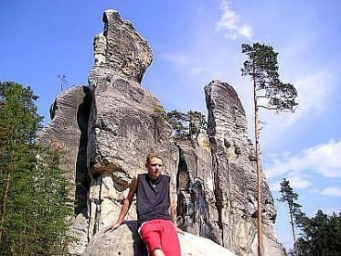 Apartmn s baznem - Hruboskalsko - esk rj