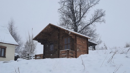 Chalupa a vinn sklep - Broumovsk stny