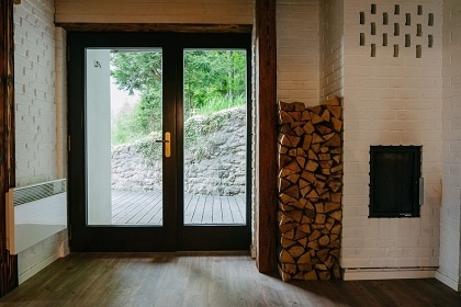 Chata Javorn�ky - Vala�sko - cyklostezka Be�va