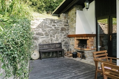 Chata Javorn�ky - Vala�sko - cyklostezka Be�va