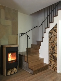 Chata s v�hledem Vala�sko - cyklostezka Be�va