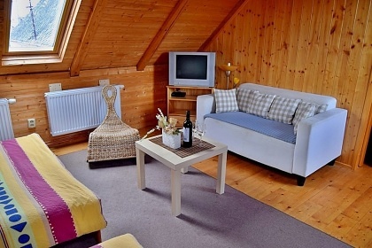Chalupa Žďárské vrchy - apartmány, bazén a wellness
