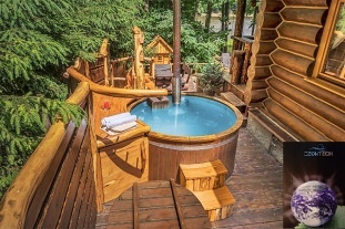 Srubová chata a wellness - Vranovská přehrada