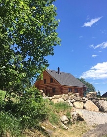 Srub Šumavský Balvan - Strážný - NP Šumava