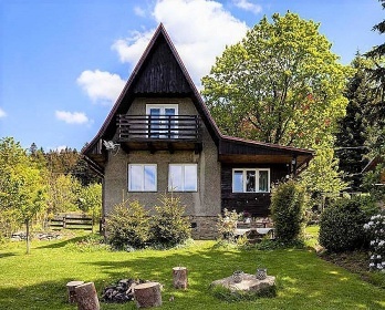 Chata u koupali�t� - Satinsk� vodop�dy - Lys� hora