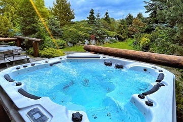 Luxusní srub - bazén a wellness - Český ráj