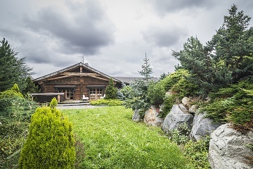 Luxusní srub - bazén a wellness - Český ráj