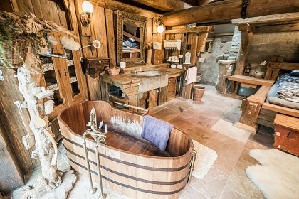 Luxusní srub - bazén a wellness - Český ráj