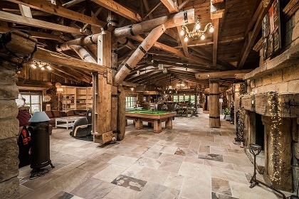 Luxusní srub - bazén a wellness - Český ráj - Líny