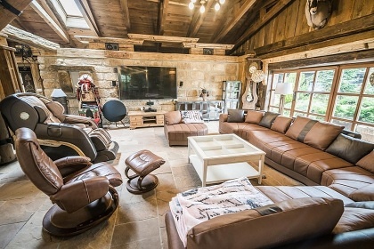 Luxusní srub - bazén a wellness - Český ráj