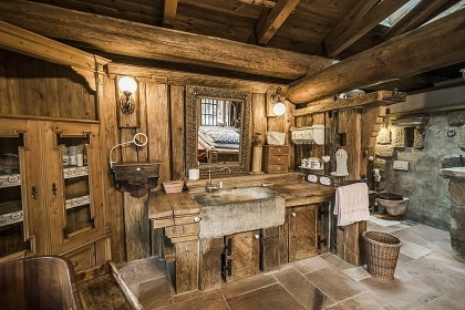 Luxusní srub - bazén a wellness - Český ráj