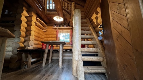 Ranch na Hranici - srub Baška - Beskydy