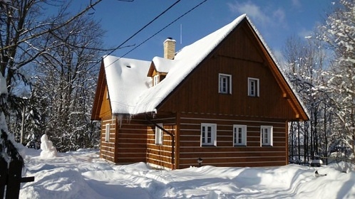 Chalupa Sněžné - bazén, sauna - Orlické hory