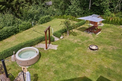 Chalupa sauna a vířivka - Tanvaldský Špičák