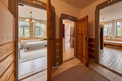 Chalupa sauna a vířivka - Tanvaldský Špičák