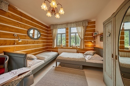 Chalupa sauna a vířivka - Tanvaldský Špičák