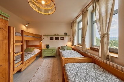 Chalupa sauna a vířivka - Tanvaldský Špičák