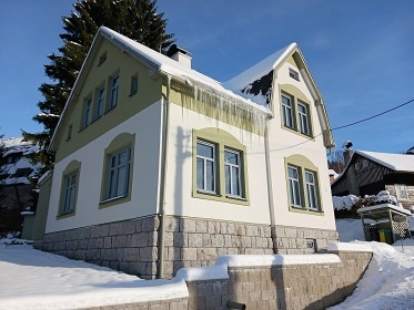 Chalupa sauna a vířivka - Tanvaldský Špičák