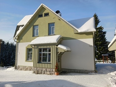 Chalupa sauna a vířivka - Tanvaldský Špičák