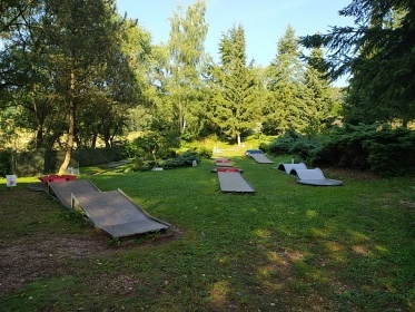 Srubov� chata s v��ivkou - Trutnovsko - Mlad� Buky