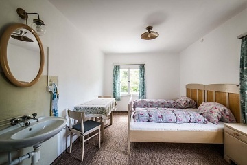 Horská chalupa - jezírko a sauna - Krušné hory