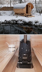 Horská chalupa - jezírko a sauna - Krušné hory