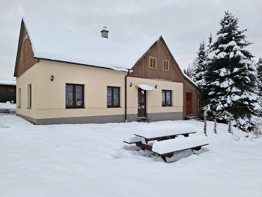 Chalupa Jizerské hory - Tanvaldský Špičák - Souš