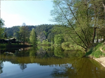 Chalupa Otryby - Soběšín_hrad Český Šternberk