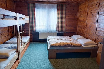 Chata se saunou - na Kn�ec� cest� - hora Radho��
