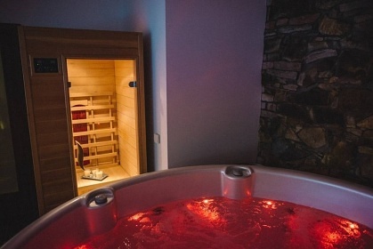 Wellness chalupa - Selský domek - Kněždub
