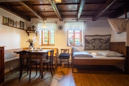 Wellness chalupa - Selský domek - Kněždub