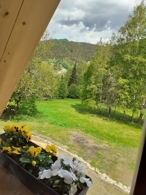 Chalupa Jizersk� hory - baz�n, sauna a h�i�t�