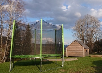 Chalupa Jizersk� hory - baz�n, sauna a h�i�t�