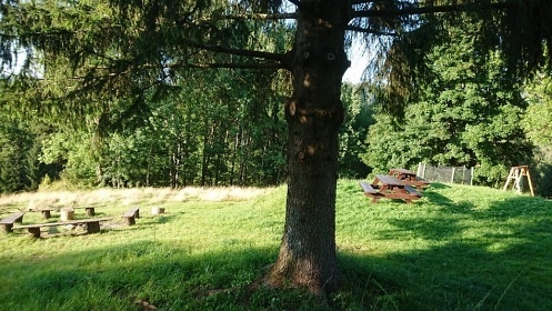 Chalupa Jizersk� hory - baz�n, sauna a h�i�t�