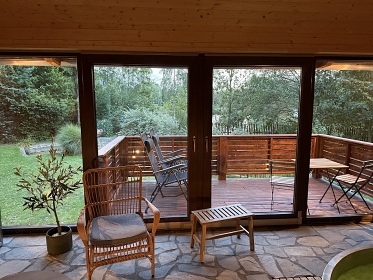 Wellness chalupa a koupac� jez�rko - Radho��