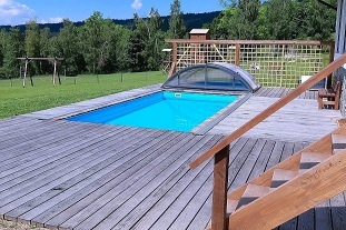 Wellness chalupa s baznem - Doln Morava